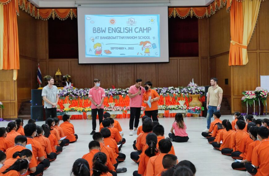 กิจกรรม BBW English Camp 2022