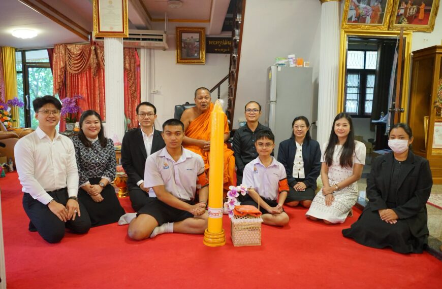 ร่วมสืบสานประเพณีวัฒนธรรมแห่เทียนจำนำพรรษา ถวาย วัดบางพลีใหญ่กลาง